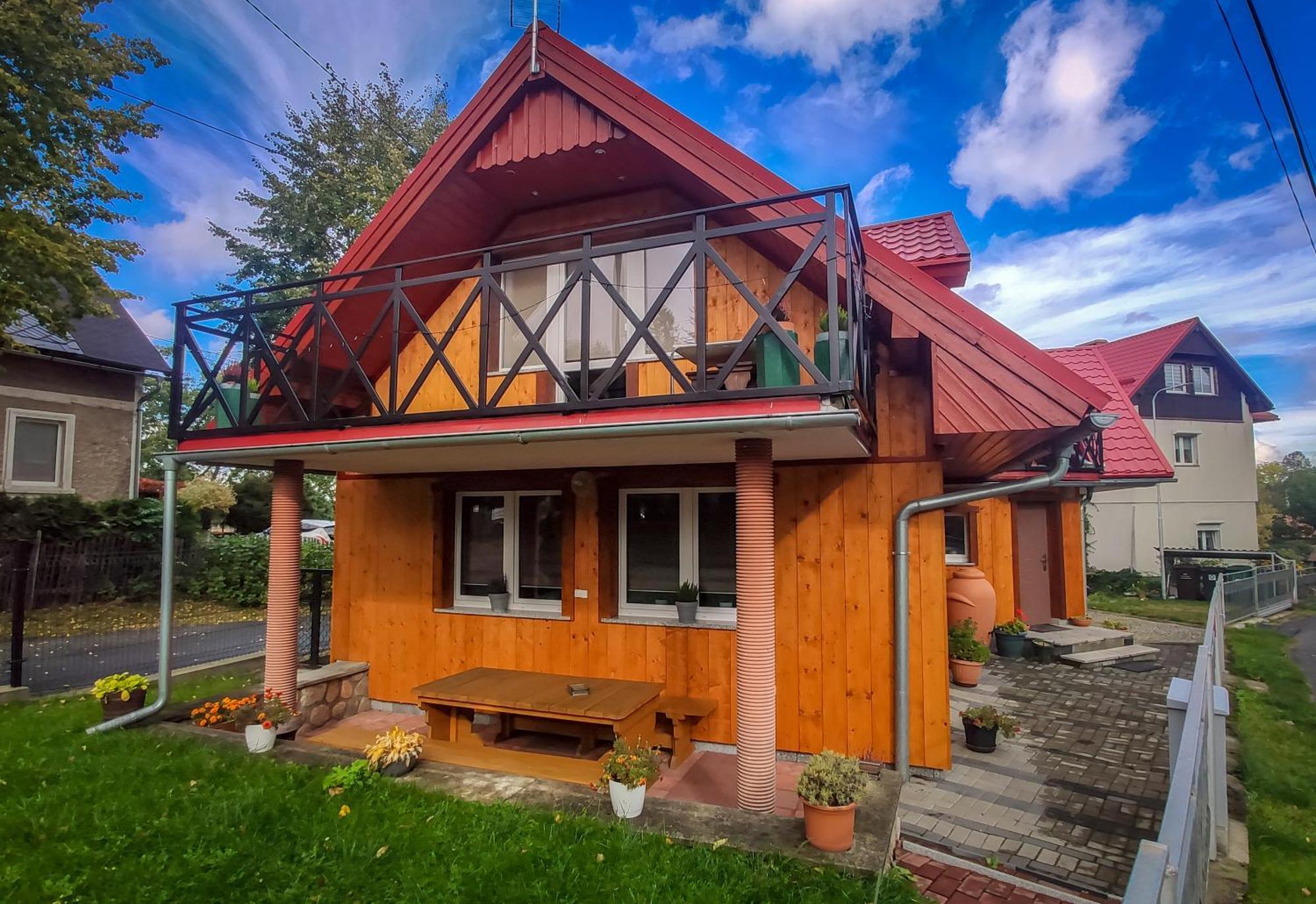 Hotel Koniczynka Ściegny Esterno foto